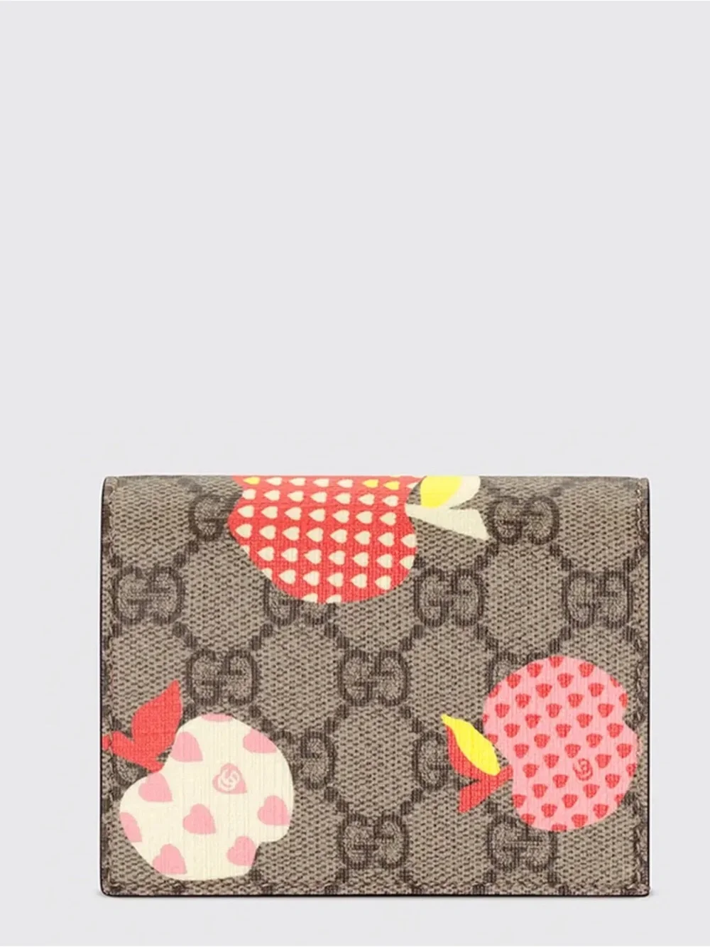 Gucci GG Supreme Card Case/wallet with Strawberry! All inclusive! Like new!